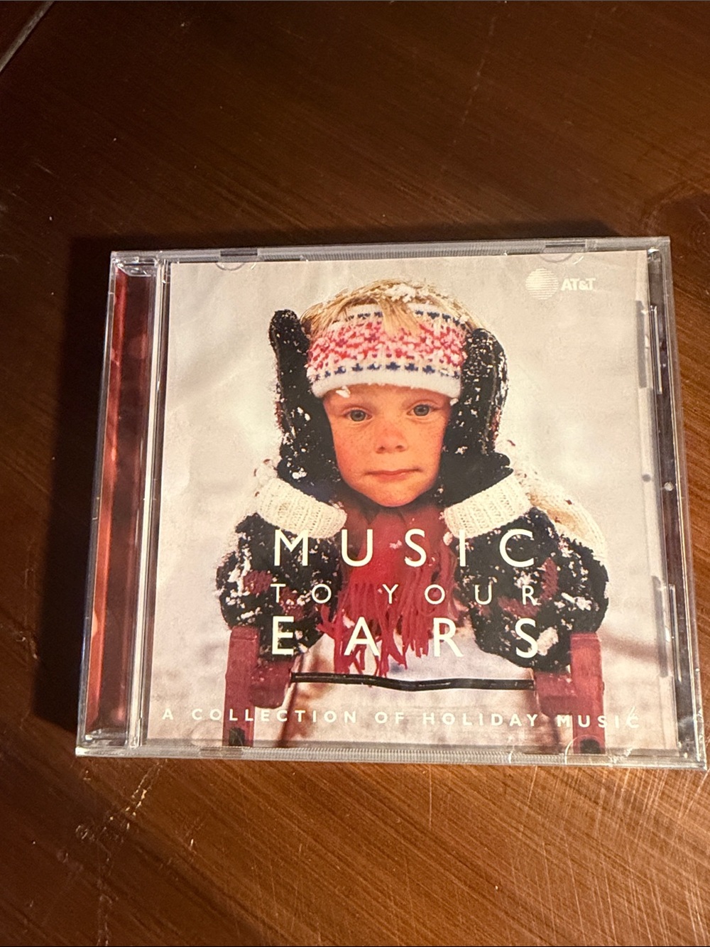 Music to Your Ears Holiday CD - White, Red, Black